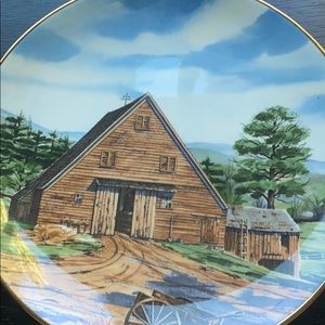 Vanishing American Barn - Hudson River Barn plate
